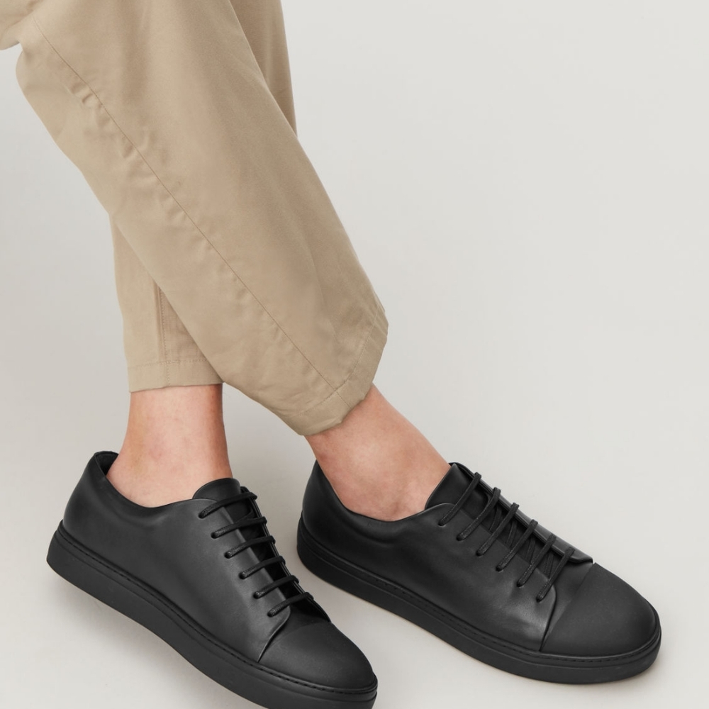 COS Leather Platform Sneaker